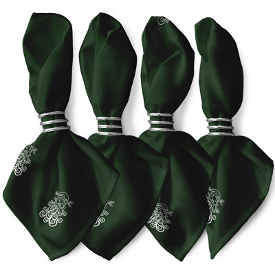 Ensemble de serviettes 4 pièces Santa Baby