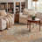 Bohemian Vintage Area Rug Washable Non Slip Moroccan Indoor Rug-1946777908