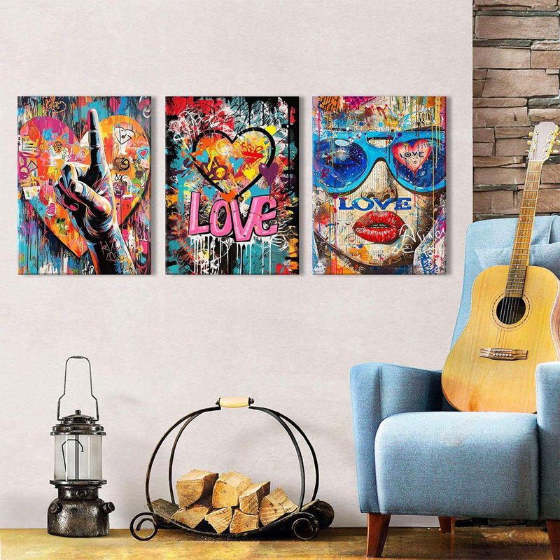 3 Piece Wrapped Canvas Print