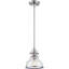 Grant 1-Light Brushed Nickel Mini Pendant Light