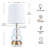 17.5 Inch Gradient Glass Table Lamp Set-1673446077