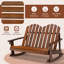 Chaise Adirondack d'extérieur en bois Tabris-168778304