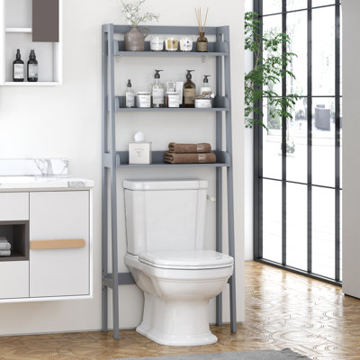 Rangement au-dessus de la toilette l 25,1 po x H 61,5 po x P 10 po Cersei