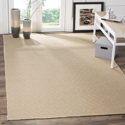 Dryden Hand Woven Cotton Geometric Rug