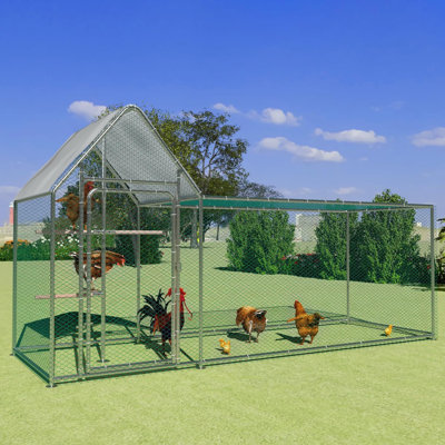 Micaden 32.4 Square Feet Chicken Run For Up To 8 Chickens