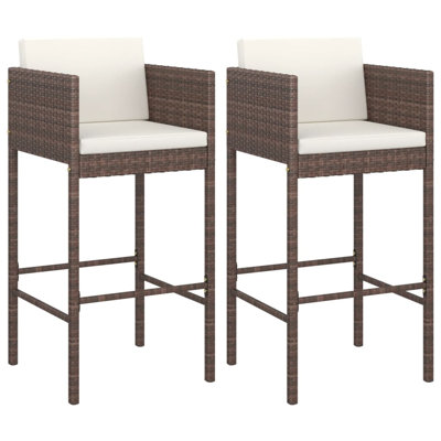 Tabouret de bar 29,9 po avec coussin