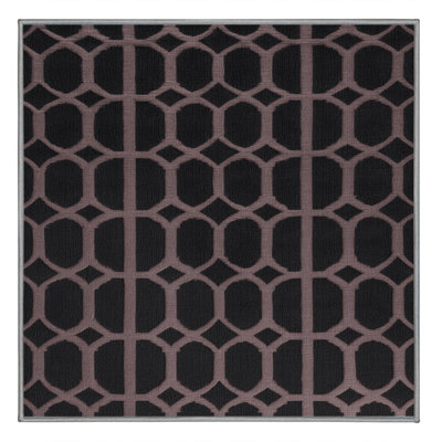 Tapis mauve lavable à la machine