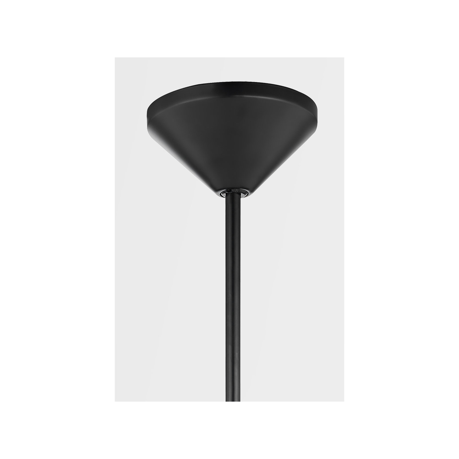 Nicholaus Single Light Metal Dimmable Pendant, Black / Gold, 15.25" H x 18" W x 18" D