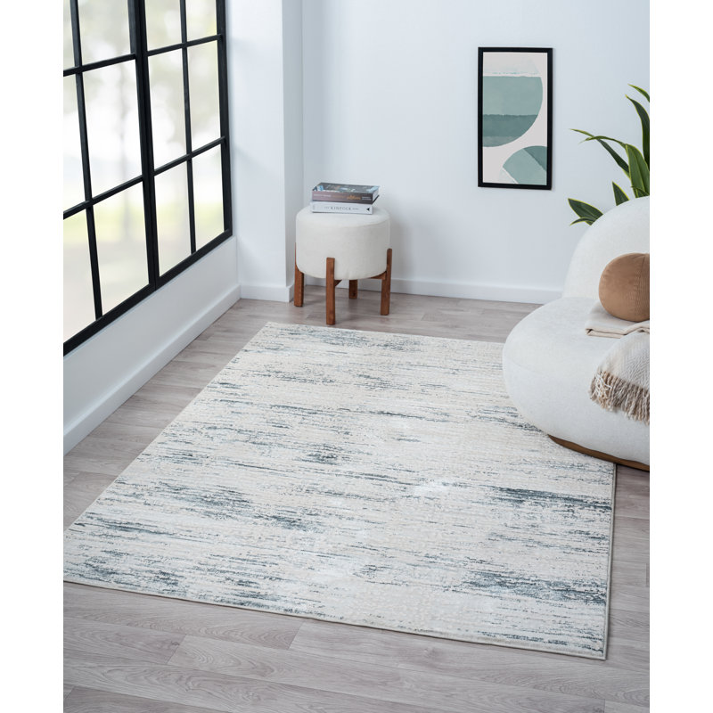 Froh Abstract Indoor Rug, Rectangle 9'6" x 12'6"