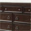 Commode 7 tiroirs en acajou