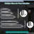 Outdoor Long Wall Lights, 2 Pack Dimmable Modern Led Wall Lighting,Black Wall Mount Long Linear Exterior Lighting Ip65 Waterproof Exterior Wall Light Fixtures For Garage Patio Porch-162326020