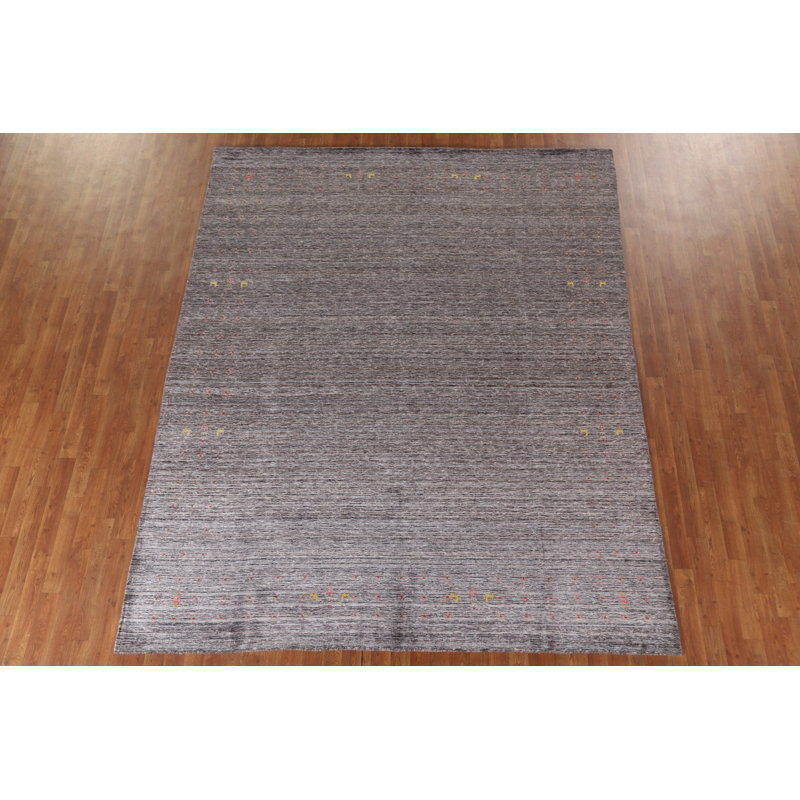 Tapis rayé Gabbeh 8 x 10