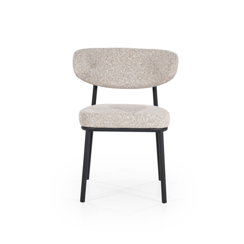 Dining Chair Upholstered Dining Chair, Beige