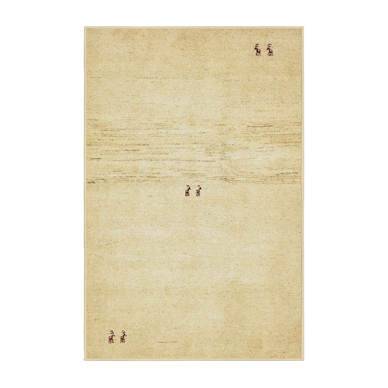 Abstract Indoor Rug, Rectangle 2' x 4'