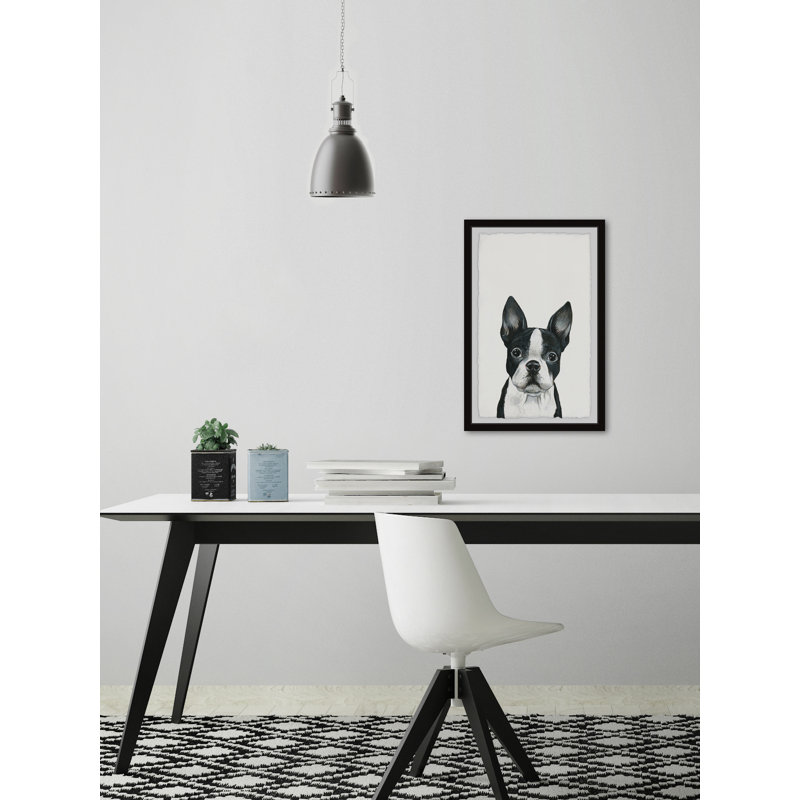 Curious Doggy by Marmont Hill - Single Picture Frame Print, 30cm H x 20cm W x 3.81cm D