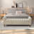 65.5" W Upholstered Tufted Storage Bench-2095778704