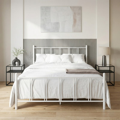 Decatur Full Metal Platform Bed