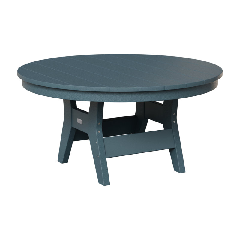 Harbor Outdoor Round Coffee Table, Slate