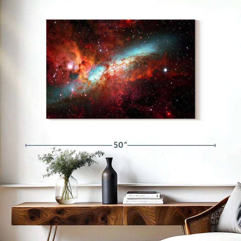 Oberle Galaxy Nebula, 26" H x 39" W