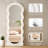 Irregular Wavy Full Length Mirror-892780063