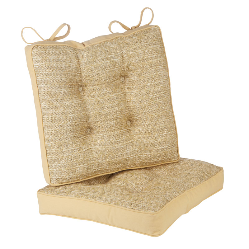 Patio Chair Cushion, Beige