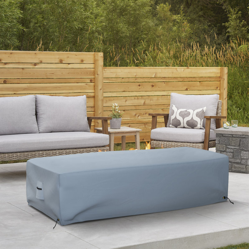 Outdoor Cover, 43.2cm H x 96.5cm W x 71.1cm D, Grey