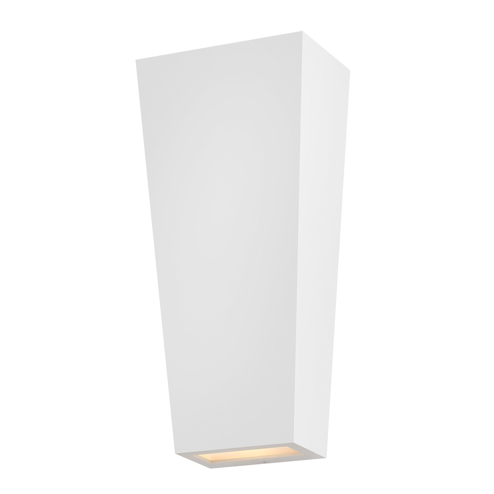 Doane 2 Light Outdoor Wall Light, 16.5" H x 7.25" W x 5" D, Textured White