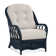 Chaise avec accoudoirs en rotin Everglade