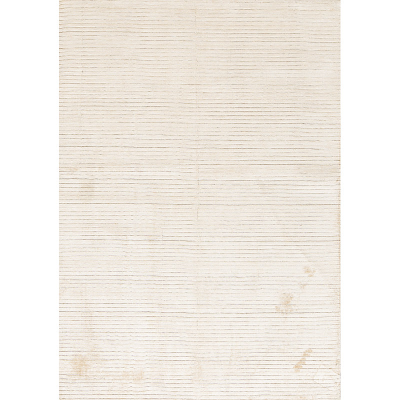 Hand-Knotted High-Quality Beige Area Rug