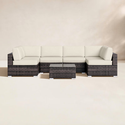 Lauderman 4-Person Sunbrella® Patio Seating Group