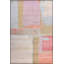 Tapis rose lavable à la machine à motif géométrique moderne lavable à la machine-127545538
