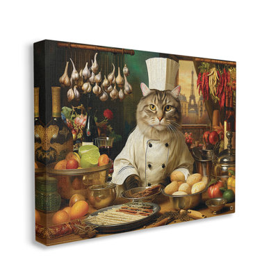 " Cat Chef In Kitchen " by Michael David Ward