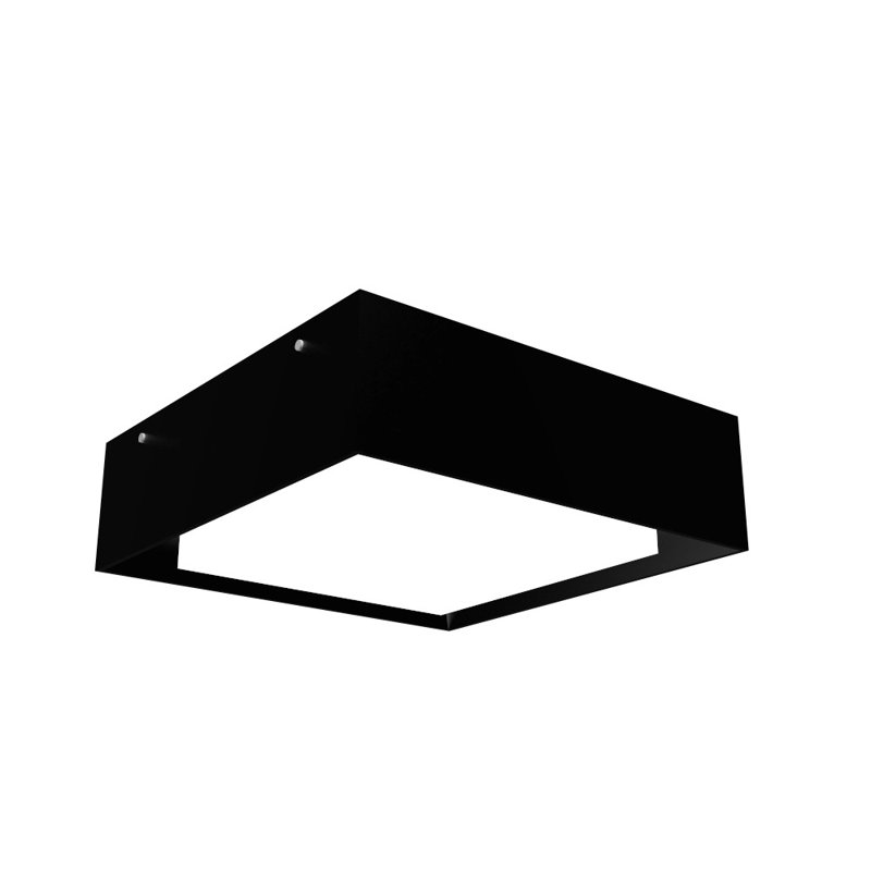 Meio 1 - Light LED Flush Mount, 4.68" H x 23.4" W x 23.4" D, Organic Cappuccino