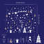 Adhésif décoratif «Winterland with Baubles» Clings