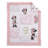 NoJo Disney Minnie Mouse My Happy Place 3 Piece Nursery Crib Bedding Set 