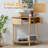 31.5'' Farmhouse Half Moon Console Table-352214867