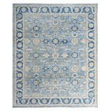 New Turkmen Afghan One-of-a-Kind Rectangle 8'11" X 11'4" Area Rug