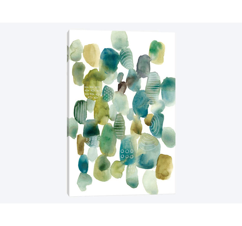 « skip hop i », impression sur toile, H 12 po x l 8 po x P 0,75 po, Toile tendue, Pas de tapis