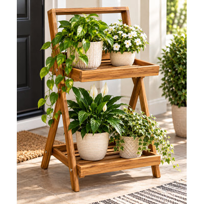Jardinière à deux niveaux