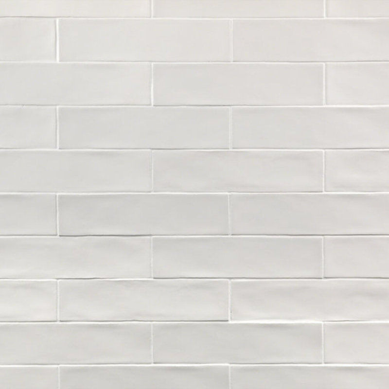 Bayou 3x12 Matte Ceramic Subway Tile, Pure White
