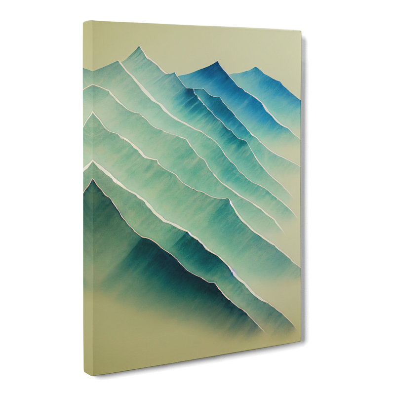 Glacier Chalk - Wrapped Canvas, 50cm H x 35cm W x 3cm D