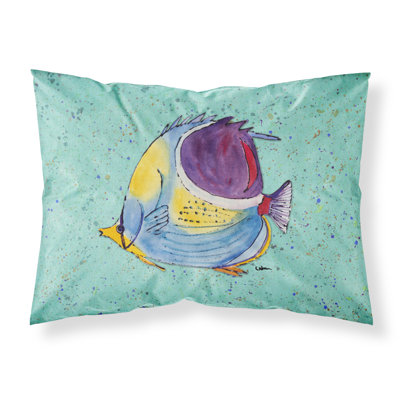 Taie d'oreiller poisson tropical