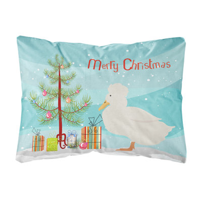  Coussin intérieur / extérieur Cruck Duck Christmas