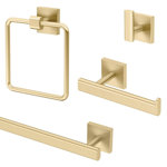 Elevate 4 - Piece Bathroom Hardware Set