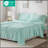 4 PCS King Sheet Set Aqua-134087070