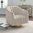 Neveah Upholstered Swivel Accent Chair
