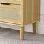 Commode moderne en rotin à 3 tiroirs-1386001221