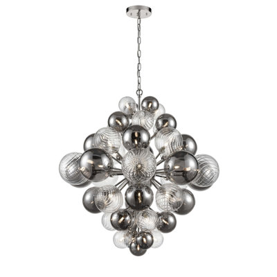 DeMotte 47 - Light Chrome Sputnik Pendant
