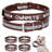 Adjustable Microfiber Leather Personalized Dog Collar