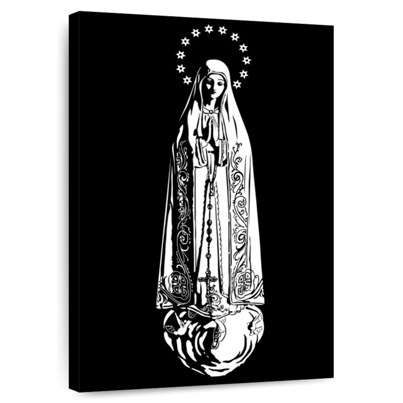 Leisha Mother Mary, H 45 po x l 30 po